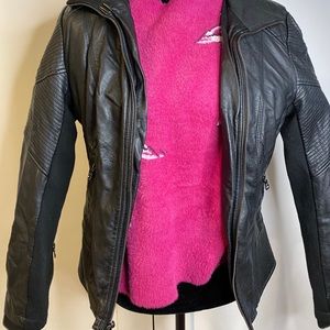 Guess faux leather jacket